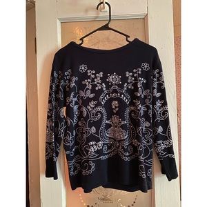 Hartfield Design Vintage Sequin Top